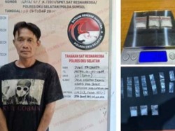 Pria Asal Lampung Ditangkap di OKU Selatan gegara Edarkan Sabu