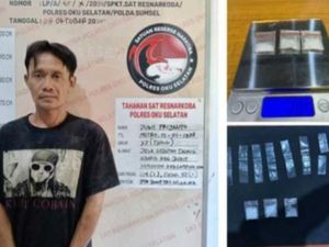 Pria Asal Lampung Ditangkap di OKU Selatan gegara Edarkan Sabu Pria Asal Lampung Ditangkap di OKU Selatan gegara Edarkan Sabu