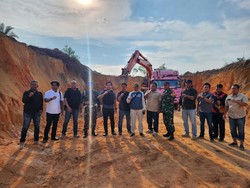 Polres Kampar Tindak Galian C Ilegal, Operator dan Checker Diamankan