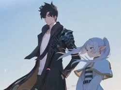 Kolaborasi Sung Jinwoo dan Frieren Segera Rilis!