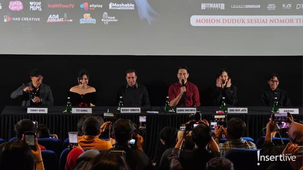 Konferensi pers film 'Getih Ireng'