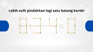 4 Teka-teki Uji Ketangkasan Otak, IQ Tinggi Cuma Butuh Semenit Geser Sebatang Kotek