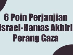 6 Poin Perjanjian Israel-Hamas Akhiri Perang Gaza