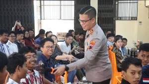 Di Depan Remaja Gereja, Kapolres Purbalingga Ajak Asah Kompetensi Sejak Dini