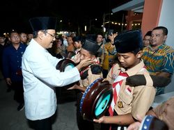 Kunjungi Sekolah Rakyat di Mojokerto, Mensos Disambut Puisi & Pidato Siswa