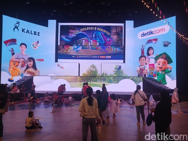 Antusiasme 800-an Anak Siap Ikut Lomba Mewarnai-Menyanyi di Trans Studio Cibubur