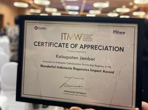 Jember Sabet Tiga Penghargaan Nasional, Bidik Peningkatan Wisata Daerah