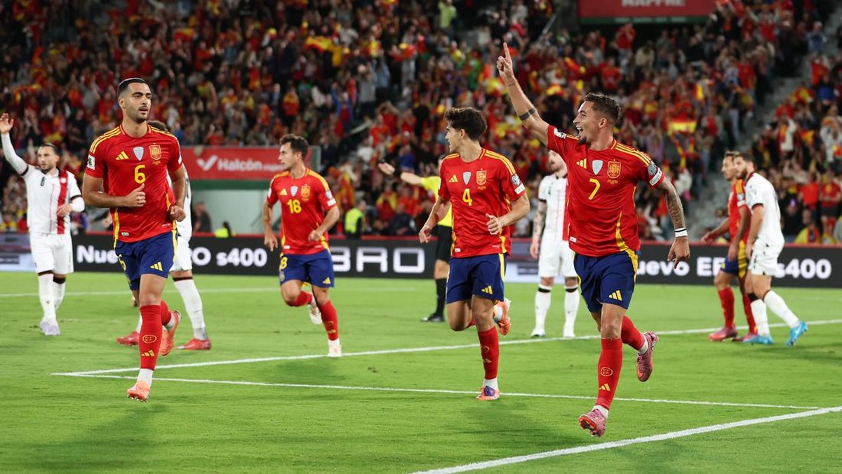 Hasil Spanyol vs Georgia. (Foto: Getty Images/Florencia Tan Jun)