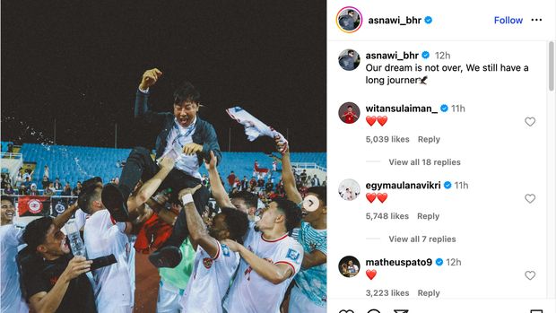 asnawi mangkualam shin tae-yong shin tae yong timnas indonesia