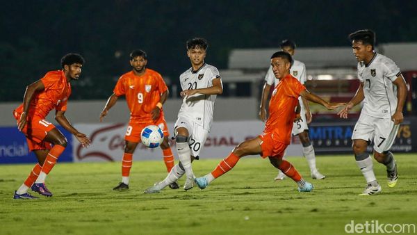Garuda Muda Bermain Imbang 1-1 Lawan India U-23 di Laga Uji Coba