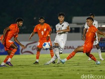 Garuda Muda Bermain Imbang 1-1 Lawan India U-23 di Laga Uji Coba