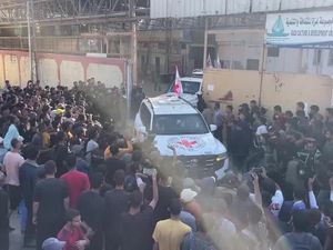 Video Pertukaran Sandera Hamas-Israel Tandai Babak Baru di Gaza Video Pertukaran Sandera Hamas-Israel Tandai Babak Baru di Gaza