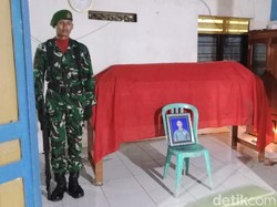 Tangis Pecah Sambut Kopda Amin asal Kebumen Gugur Diserang OPM