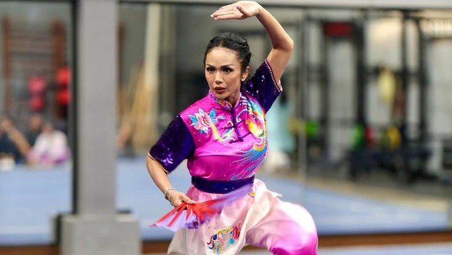 Update Informasi Selebriti InsertLive : Pendidikan Kris Dayanti yang Ikut Kejuaraan Wushu di China Wakili Indonesia