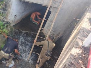 Waduh! Pasien Kabur dari RS di Klaten, Ngumpet di Gorong-gorong Bawa Kateter