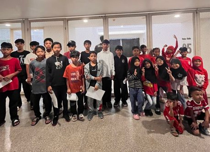 Momen Anak dengan Down Syndrome Hingga Panti Asuhan Nonton Timnas U-23