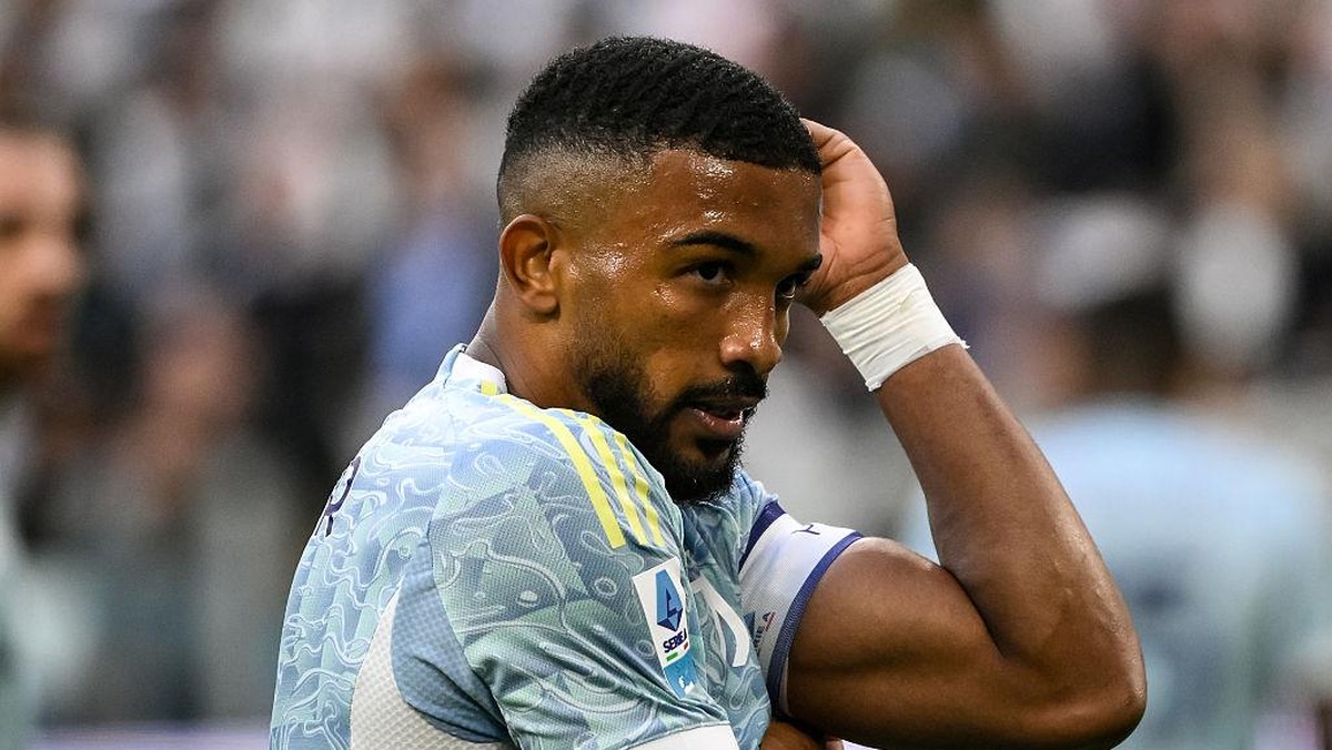 Bek Juventus Gleison Bremer mengalami cedera lutut lagi (Mondadori Portfolio via Getty Im/Mondadori Portfolio)