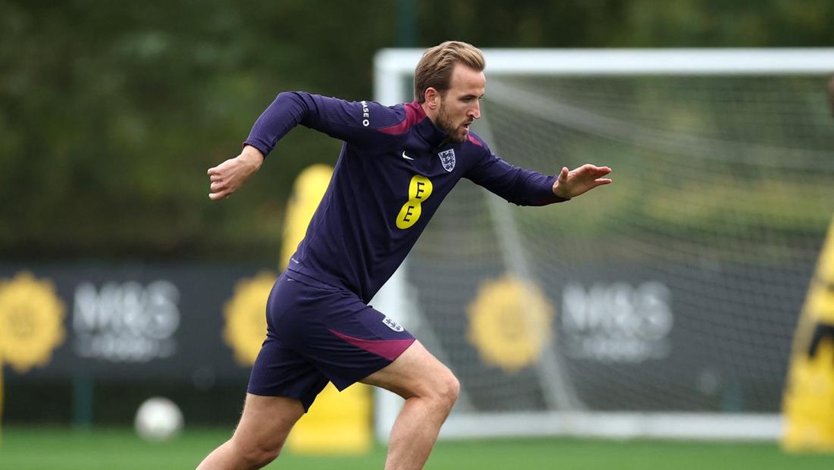 Harry Kane siap tampil di laga Latvia vs Inggris. (Action Images via Reuters/Andrew Boyers)