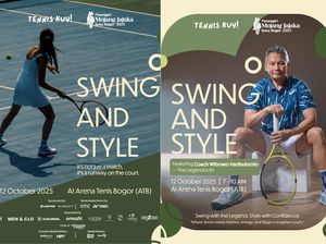 Jajaki Bogor, Tennis Kuy! Gandeng Mojang Jajaka Cintai Tenis