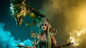 Vina Sitorus Jadi Nyi Roro Kidul di Miss Grand International, Bikin Merinding