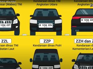 Pelat ZZ Bukan Buat Mobil Pribadi, 1 Pejabat Cuma Boleh Dapat 1 Pelat ZZ Bukan Buat Mobil Pribadi, 1 Pejabat Cuma Boleh Dapat 1