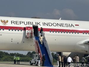 Prabowo Tiba di Tanah Air Usai Hadiri KTT Perdamaian Gaza di Mesir