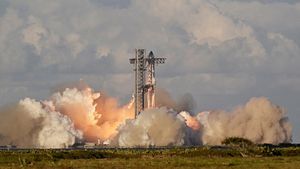 SpaceX Luncurkan Starship Kesebelas, Uji Teknologi Pulang Pergi ke Mars