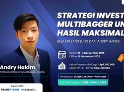 Investasi Makin Cuan, Ikuti Kelas Online Bareng Multibagger Investor di detikcourse