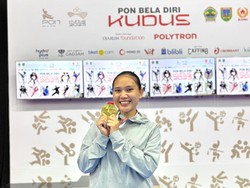 Kontingen Garbha Presisi Polri Borong Medali di PON Bela Diri 2025