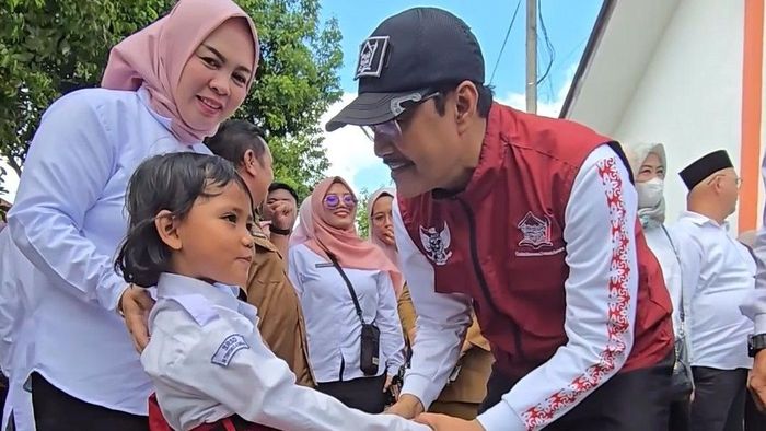 Mensos Saifullah Yusuf Tinjau Sekolah Rakyat Terintegrasi 4 Sumedang