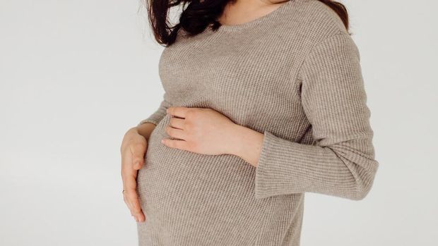 Ilustrasi ibu hamil kehamilan