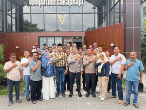 Sambung Roso Polres Kediri dan Paguyuban Kades Jaga Kamtibmas Sambung Roso Polres Kediri dan Paguyuban Kades Jaga Kamtibmas