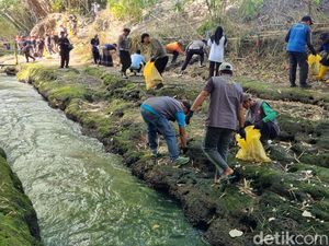 Bupati Bantul Tuding Sleman-Kota Jogja soal Sampah di Sungai Code Bupati Bantul Tuding Sleman-Kota Jogja soal Sampah di Sungai Code