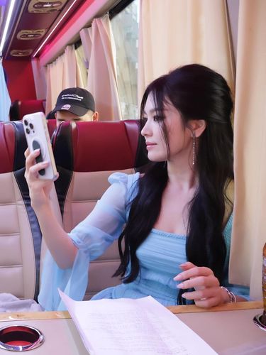 Song Hye Kyo di balik layar Genie, Make a Wish