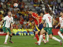 Spanyol Vs Bulgaria: Merino 2 Gol, La Furia Roja Menang 4-0