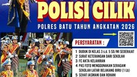 Ada Pendaftaran Anggota Polisi Cilik di Kota Batu
