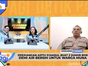 Aiptu Syamsul Buat 3 Sumur Bor di Muna: Alhamdulillah Warga Mudah Ambil Air Aiptu Syamsul Buat 3 Sumur Bor di Muna: Alhamdulillah Warga Mudah Ambil Air