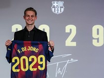 Teken Kontrak Baru, De Jong: Itu Selalu Jadi Mimpiku