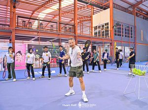 Seru! Coach Wibowo memandu kolaborasi Tennis Kuy! dan Mojang Jajaka Kota Bogor 2025