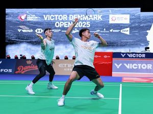 Hasil Denmark Open 2025: Fajar/Fikri Menang, Rian/Rahmat Tumbang