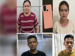 Tampang 4 Penipu Ayah Raline Shah Rp 254 Juta, 2 di Antaranya Napi