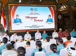 Balita hingga Lansia, 50 Warga Desa Serai Terima Bantuan dari PKK Bali