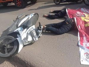 Identitas 2 Pemotor yang Tewas Terlindas Truk LPG di Banyuasin Terungkap