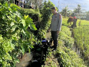 Mabuk Arak, Pria di Tabanan Terperosok ke Parit hingga Tewas