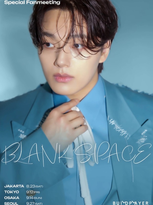 Potret Yeo Jin Goo dalam poster Asia Fanmeeting Tour 'Blank Space'/ Foto: instagram.com/jfullent Potret Yeo Jin Goo dalam poster Asia Fanmeeting Tour 'Blank Space'