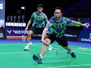 Hasil Hylo Open 2025: Sabar/Reza Menang, Fajar/Fikri Kalah