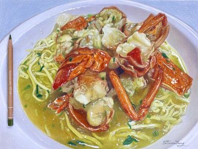 Bikin Ngiler! 8 Ilustrasi Makanan Keren Ini Karya Seniman Steven Tang