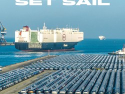 Kapal Jumbo Pengangkut Ribuan Mobil BYD Tinggalkan RI, Atto 1 Sudah Mendarat?