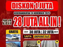 Umroh Promo Pesawat Saudia Airlines: 9 hari, Direct, Kereta Cepat, Taif Umroh Promo Pesawat Saudia Airlines: 9 hari, Direct, Kereta Cepat, Taif