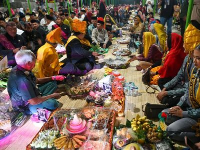 Tradisi 1000 Baki Salama, Wujud Gotong Royong dan Rasa Syukur Warga Palu